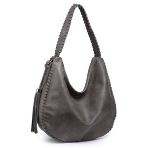 Florence Mode | Kabelka Charisma Hobo Shopper - šedá