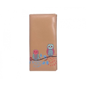 Intrigue | Peněženka Cute Owls Long - béžová