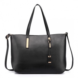 Florence Mode | Kabelka Velena Maxi Shopper - černá