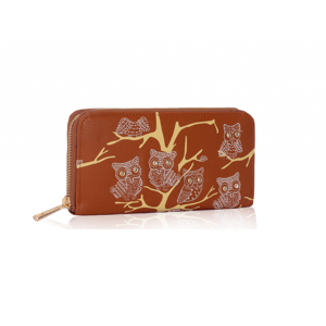 Mixone | Peněženka Fashion Only Owl - hnědá