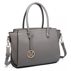 Miss LULU | Kabelka Mikky Tote - šedá