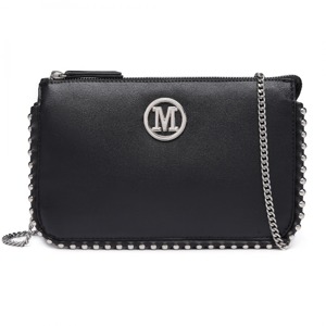Miss LULU | Kabelka Muggy Crossbody - černá černá