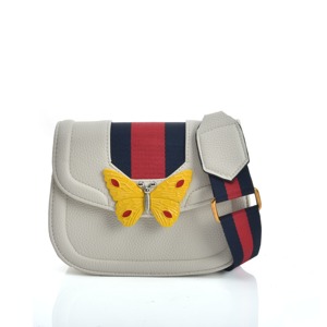 FabEngland | Kabelka Happy Butterfly - bílá