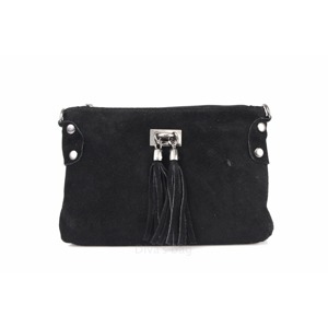 Borse Leather Italy | Kabelka Gyseli kožená - černá