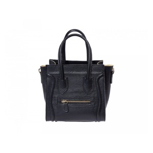 Borse Leather Italy | Kabelka Florence Luca kožená - černá