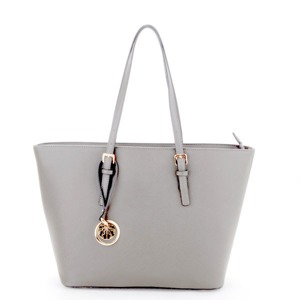 Borse Italy | Kabelka Borse Milano City Shopper - šedá