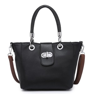 Borse Italy | Kabelka Borse Milano Mini Tote - černá