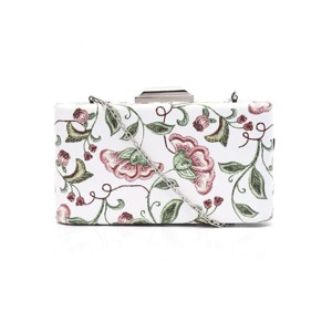 Leganzza | Psaníčko Flower Clutch - růžové