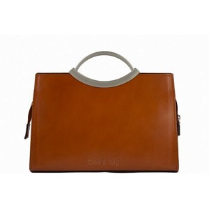 Borse Leather Italy | Kabelka Noble kožená - hnědá
