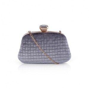 Borse Italy | Psaníčko Velvete semišové - šedé