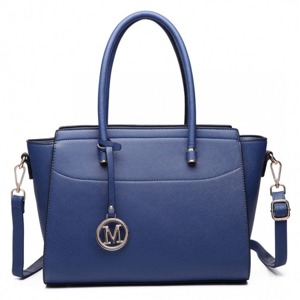 Miss LULU | Kabelka Mikky Tote - modrá