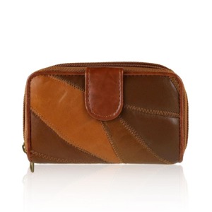 Bando Leather | Peněženka Sisi II kožená - hnědá